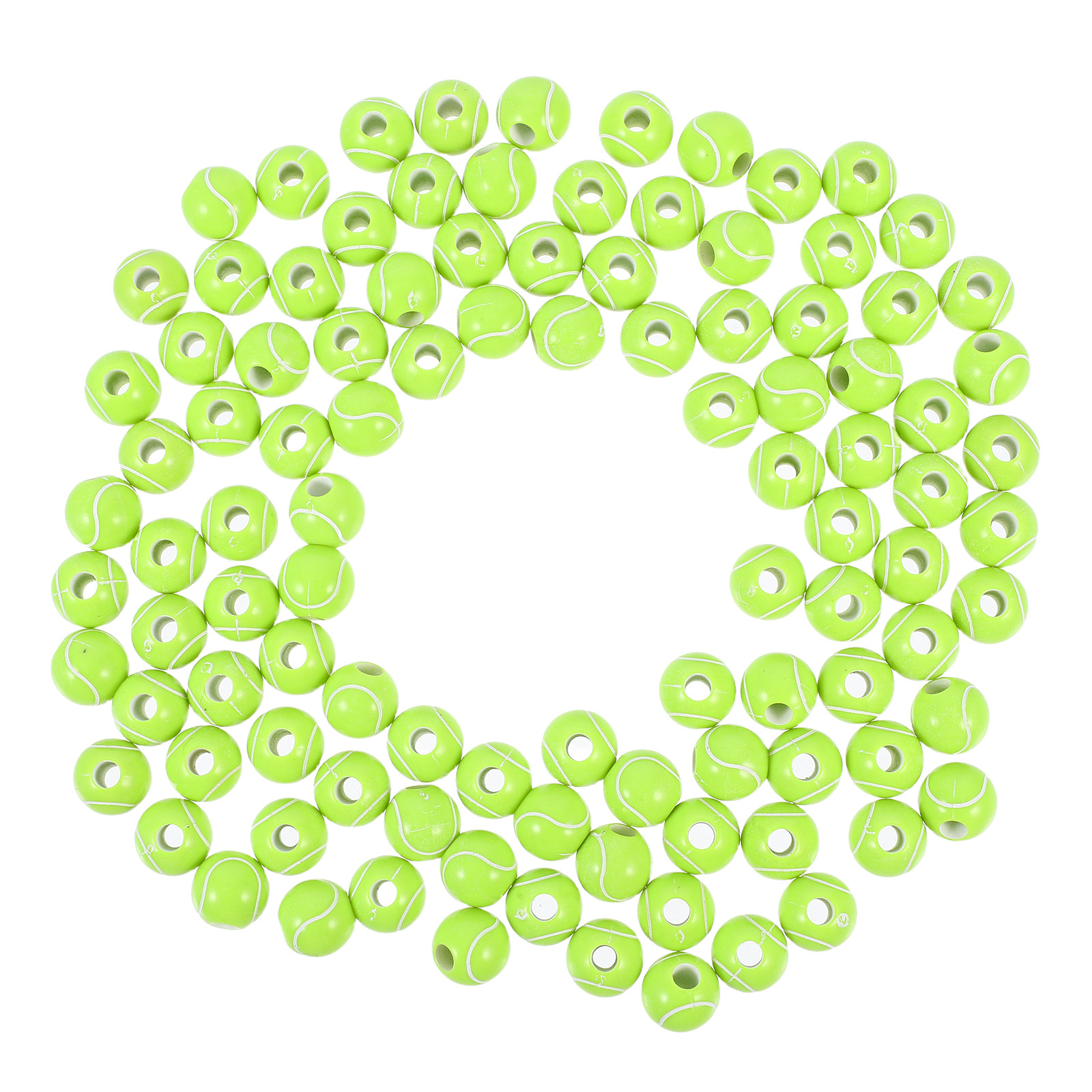 Coordinates Bracelet - 100Pcs Tennis Beads Handmade Bracelet Acrylic