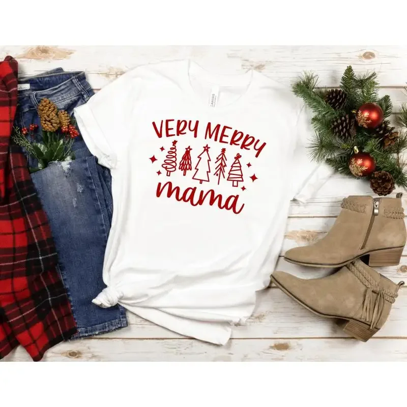 Very Merry Matching Family Chr - Family Tree Print บทวิจารณ์และราคา