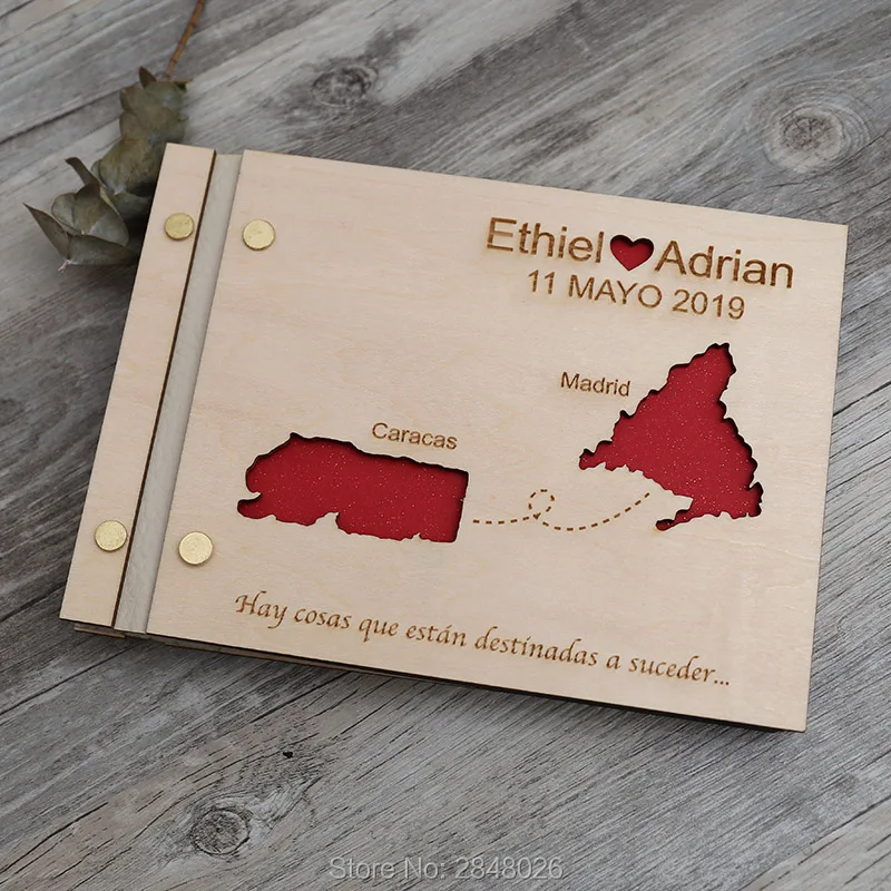 Map engraved wedding guestbook - Custom Star Map บทวิจารณ์และราคา