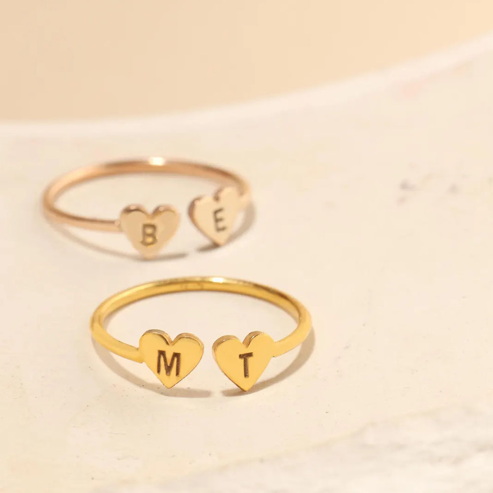 COOLTIME Custom Heart Initial  - Initial Ring Custom บทวิจารณ์และราคา