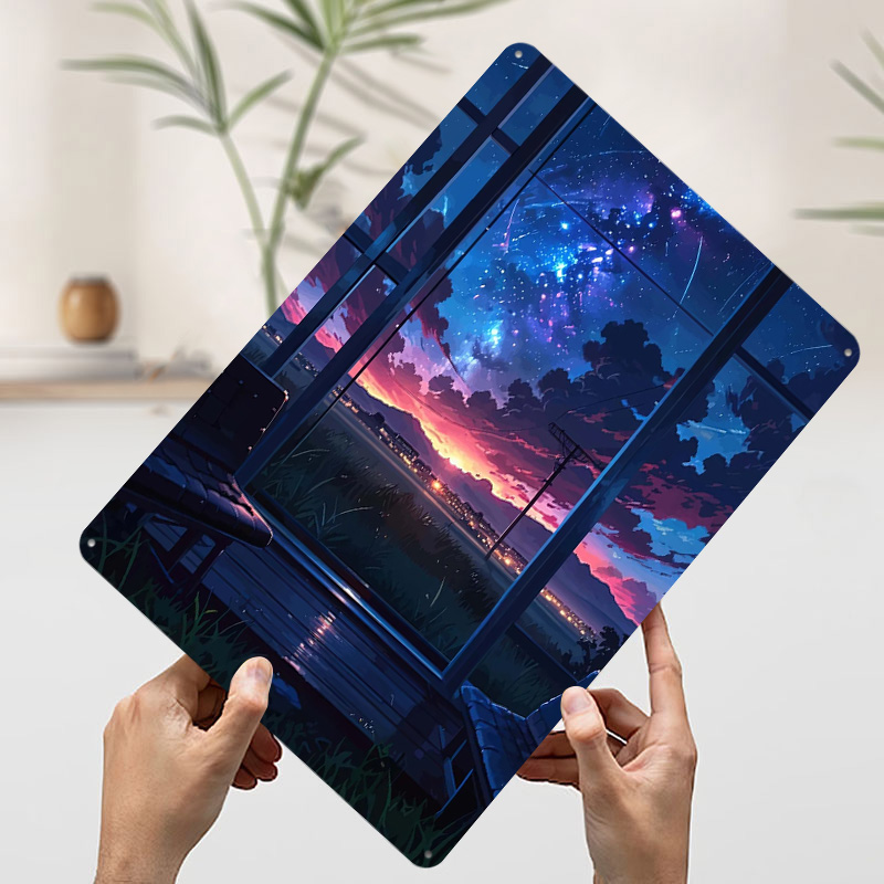 Anime Window View of Starry Ni - Custom Night Sky บทวิจารณ์และราคา