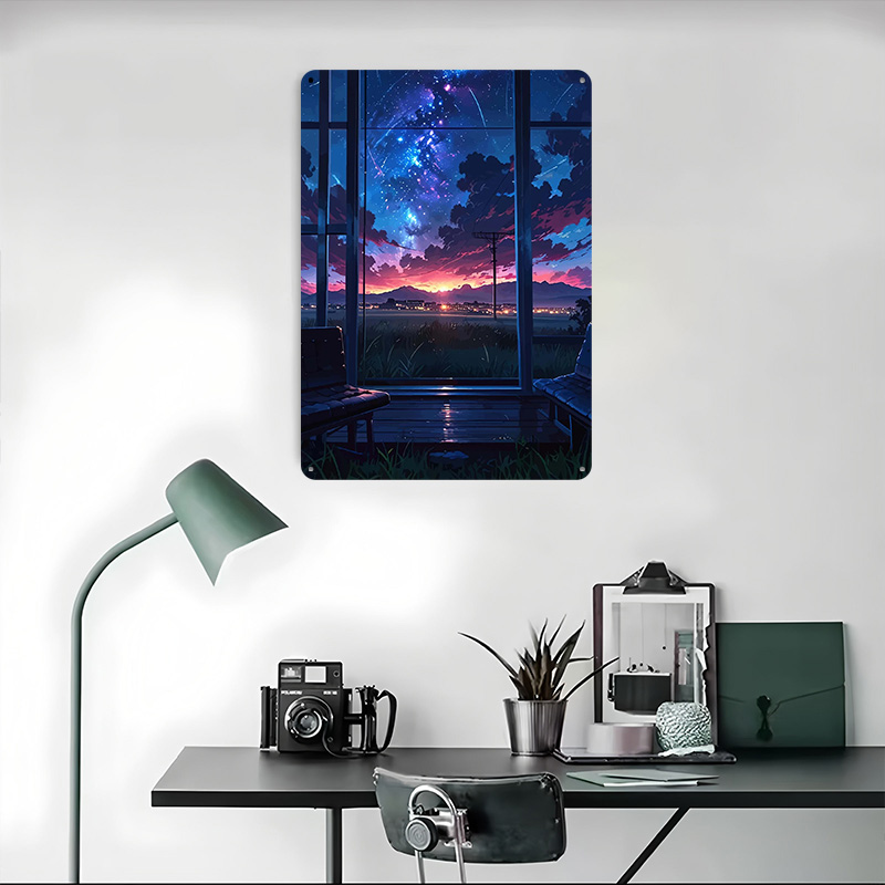 Anime Window View of Starry Ni - Custom Night Sky บทวิจารณ์และราคา
