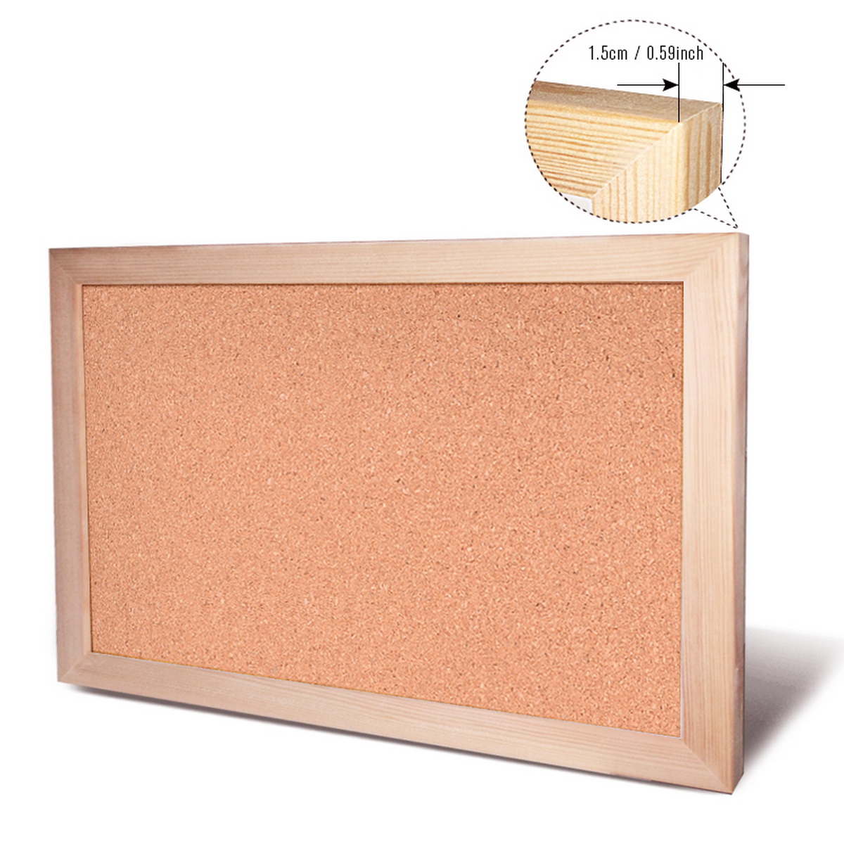 Vintage Pine Wood Frame Cork B - Engraved Wood Frame บทวิจารณ์และราคา