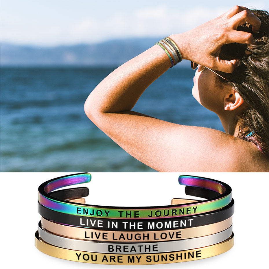 Customized Personalized 4mm Wi - Coordinates Bracelet บทวิจารณ์และราคา