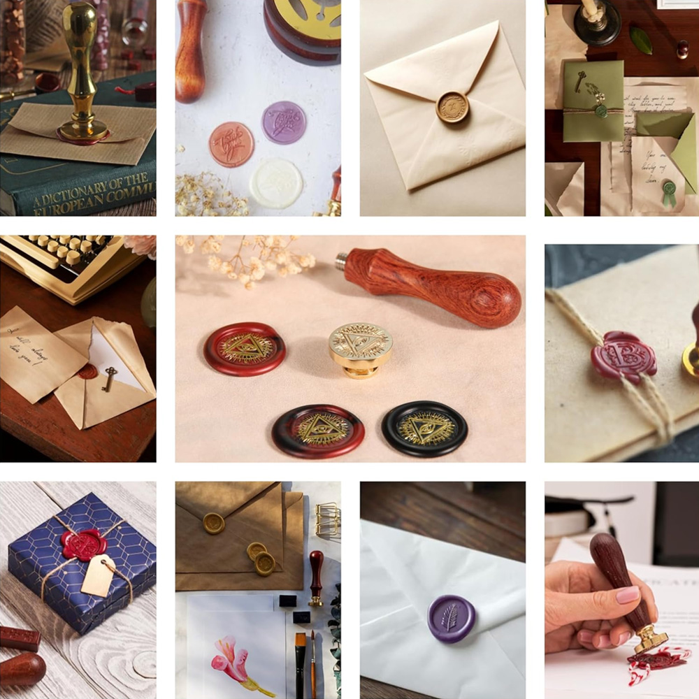 Custom Wax Seal Stamp, Persona - Wax Seal Letter Kit บทวิจารณ์และราคา