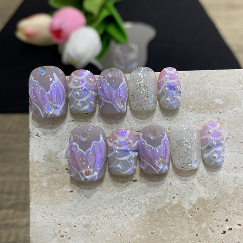 10pcs Butterfly Flower Fake Na - Pressed Flower Art บทวิจารณ์และราคา