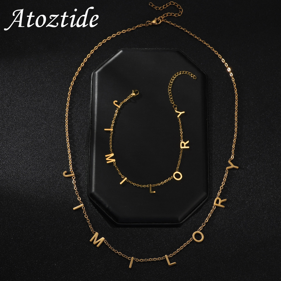 Atoztide Personalized Custom N - Personalized Name Box บทวิจารณ์และราคา