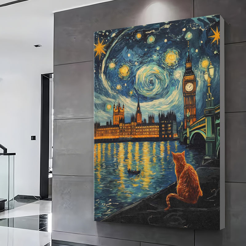 London Night Sky Prints Poster - Custom Night Sky บทวิจารณ์และราคา
