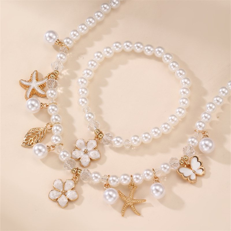 2pcs/set Ocean & Garden Faux P - Coordinates Bracelet บทวิจารณ์และราคา