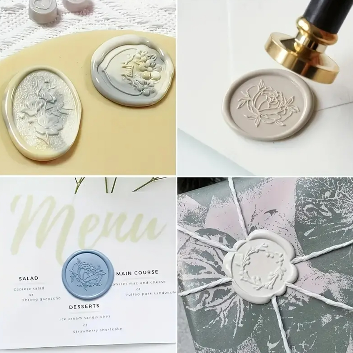 100pc/bag Wax Seal Beads Kit,D - Wax Seal Letter Kit บทวิจารณ์และราคา