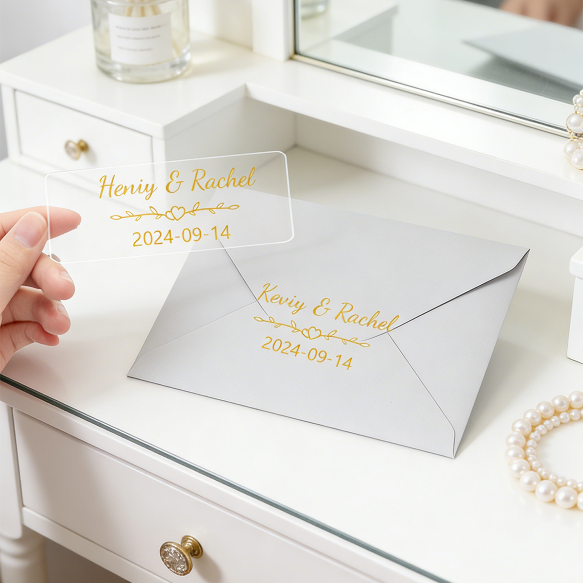 Custom Gold Foil Stickers, Per - Personalised Candle Label บทวิจารณ์และราคา