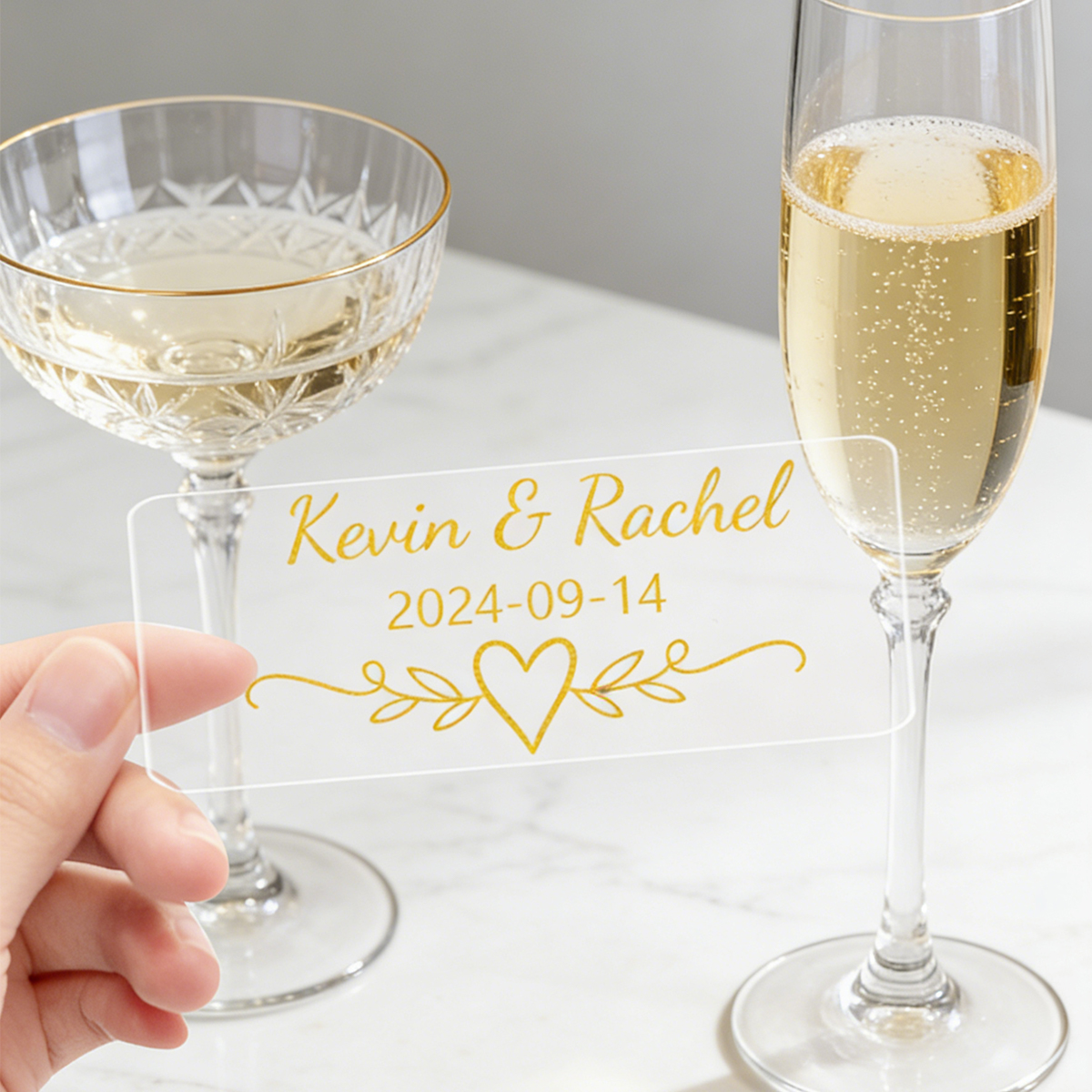 Custom Gold Foil Stickers, Per - Personalised Candle Label บทวิจารณ์และราคา