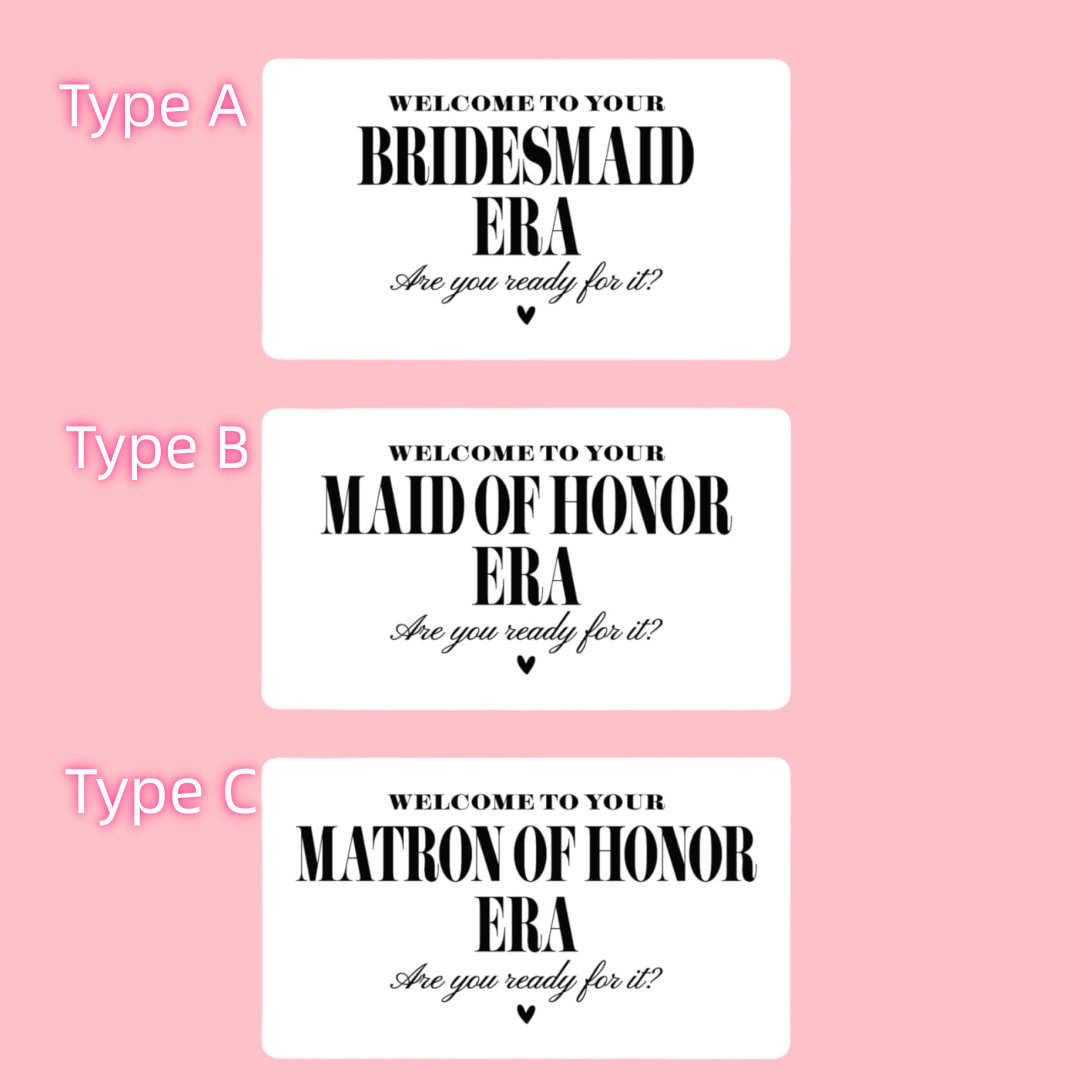 Bridesmaid Era Mini Champagne  - Personalised Candle Label บทวิจารณ์และราคา