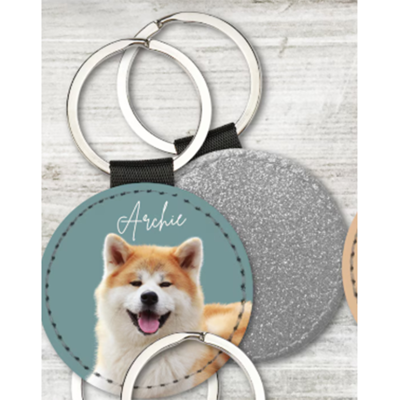 Custom Pet Photo Keychain Pers - Pet Portrait Custom บทวิจารณ์และราคา