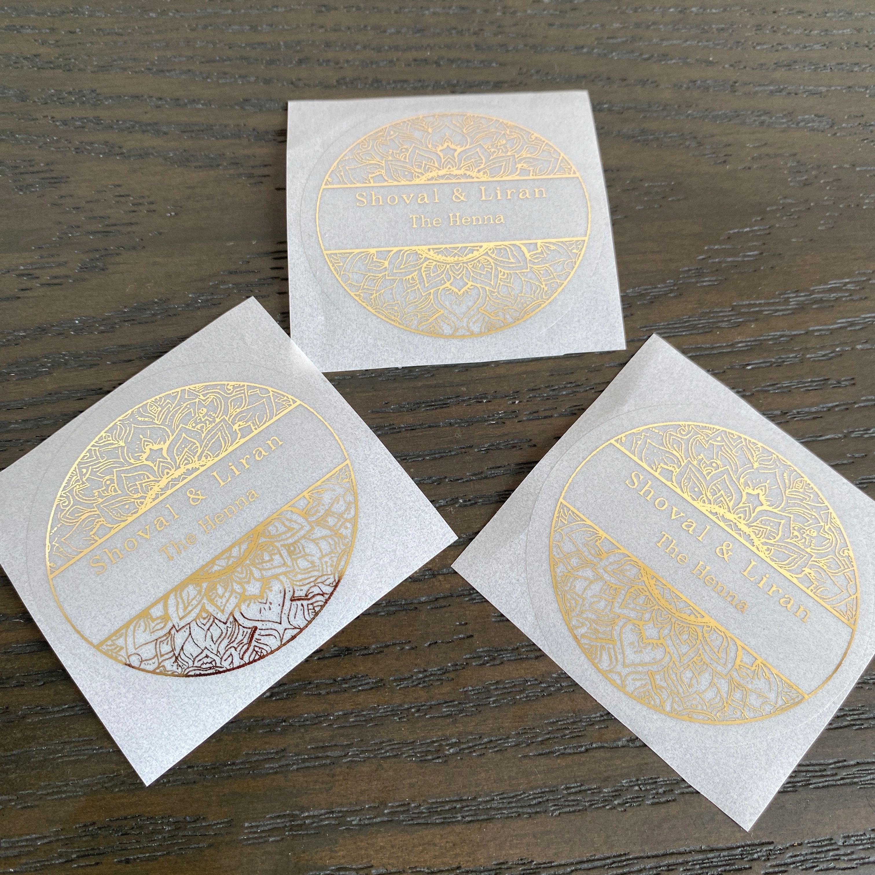 Custom henna day candle sticke - Personalised Candle Label บทวิจารณ์และราคา