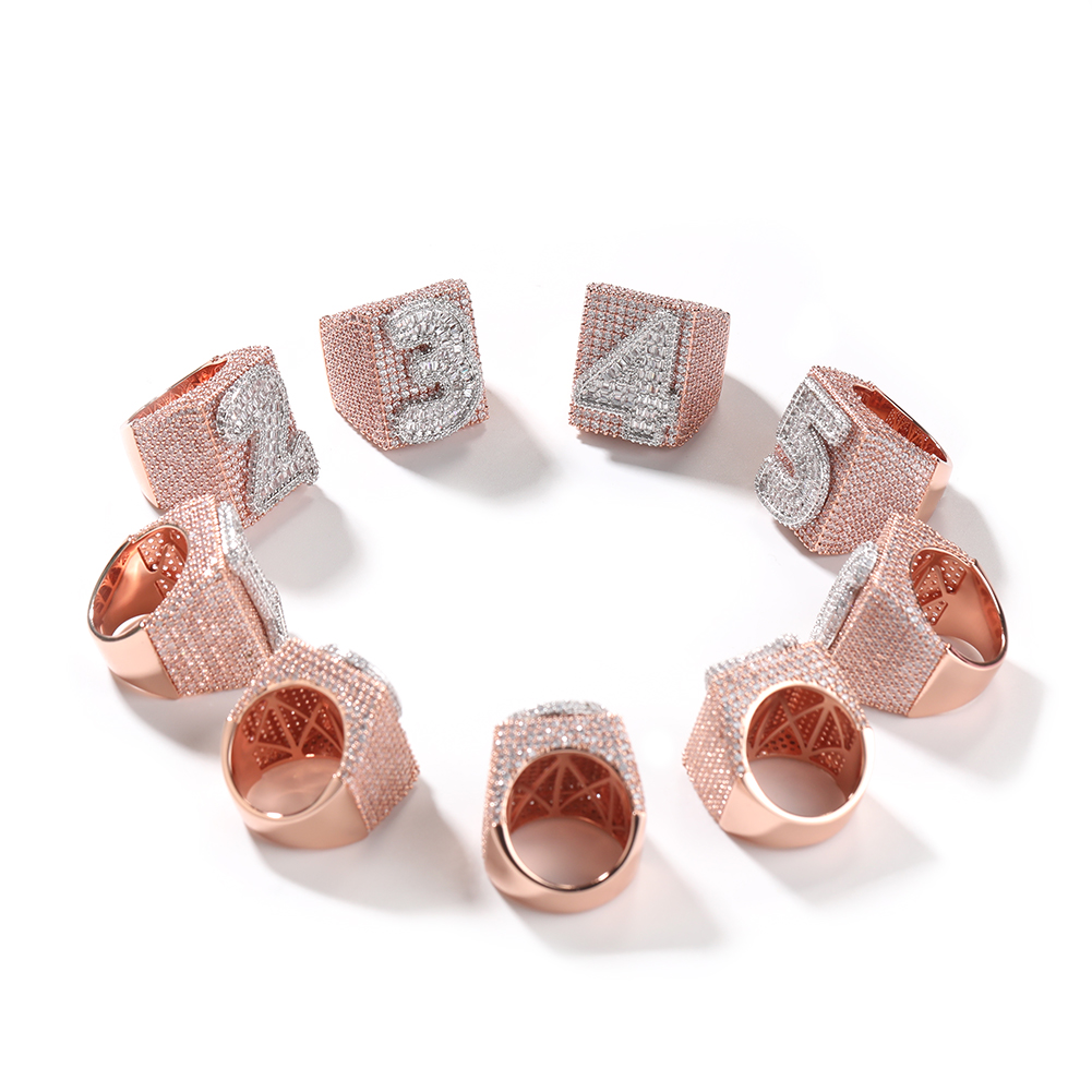 Uwin Big Square Custom Rings T - Initial Ring Custom บทวิจารณ์และราคา