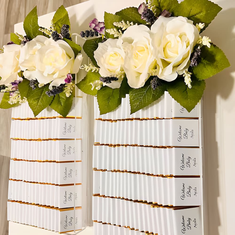 50pcs Wedding Chocolate Packin - Personalised Candle Label บทวิจารณ์และราคา