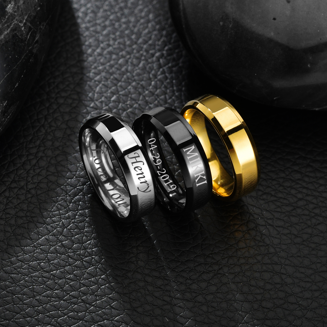 Atoztide 4/6/8mm Personalized  - Initial Ring Custom บทวิจารณ์และราคา