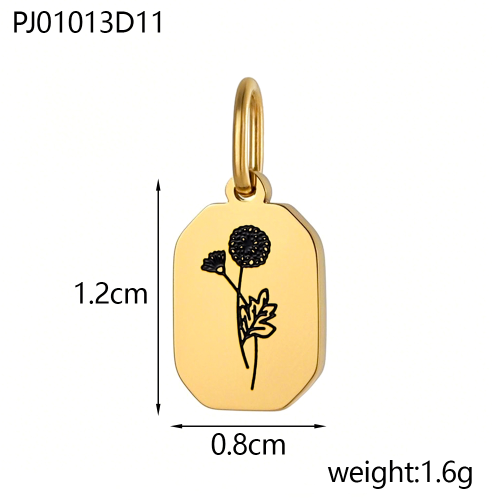 Chic Hot Sale Birth Month Crys - Birth Flower Necklace บทวิจารณ์และราคา