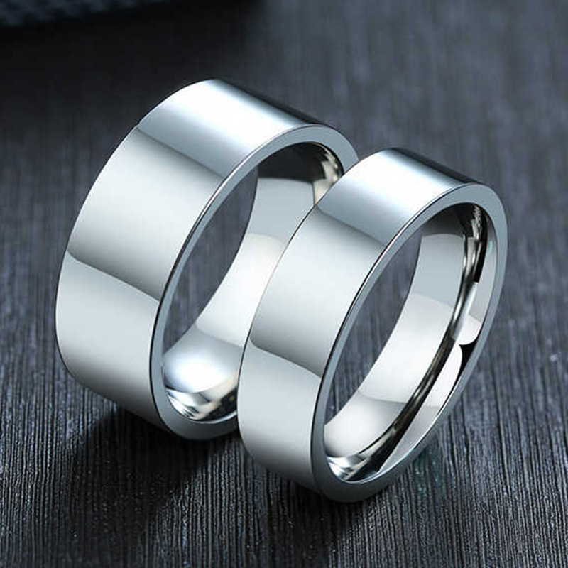 3/4/6/8mm Wide Stainless Steel - Initial Ring Custom บทวิจารณ์และราคา