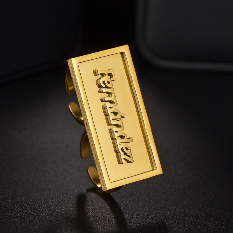 Fashion Custom Name Rings Stai - Initial Ring Custom บทวิจารณ์และราคา