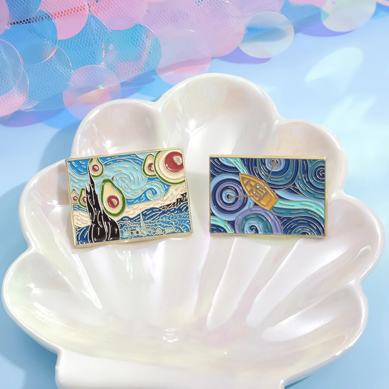 Abstract Oil Painting Enamel P - Custom Night Sky บทวิจารณ์และราคา