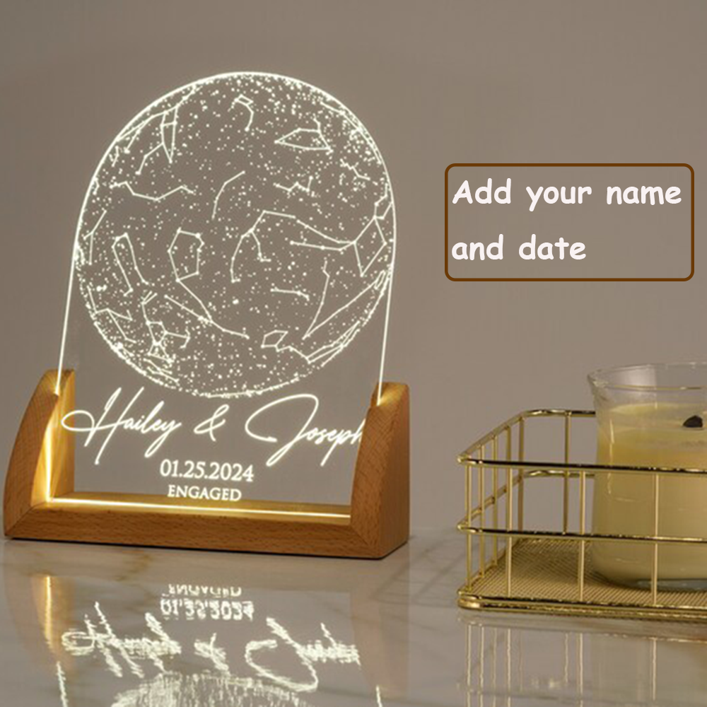 Custom Star Map by Date Person - Custom Star Map บทวิจารณ์และราคา