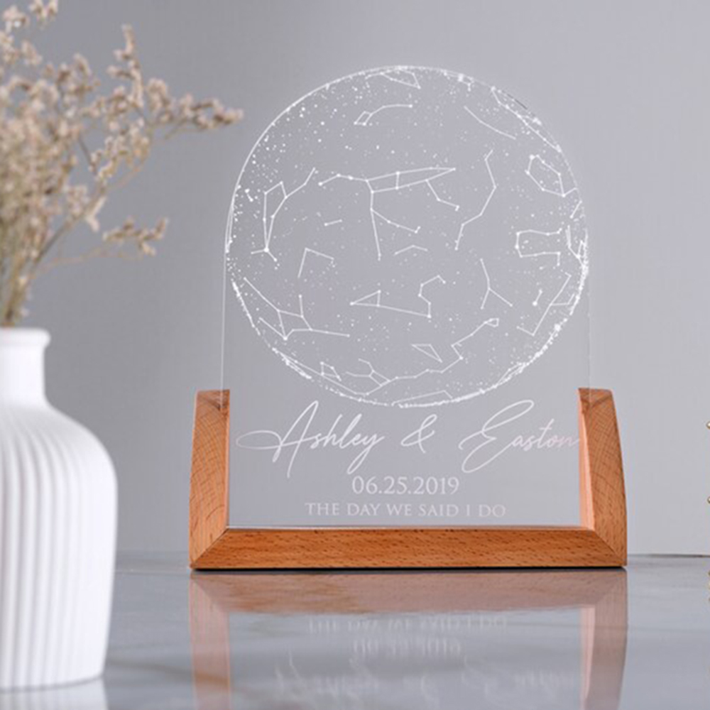 Custom Star Map by Date Person - Custom Star Map บทวิจารณ์และราคา