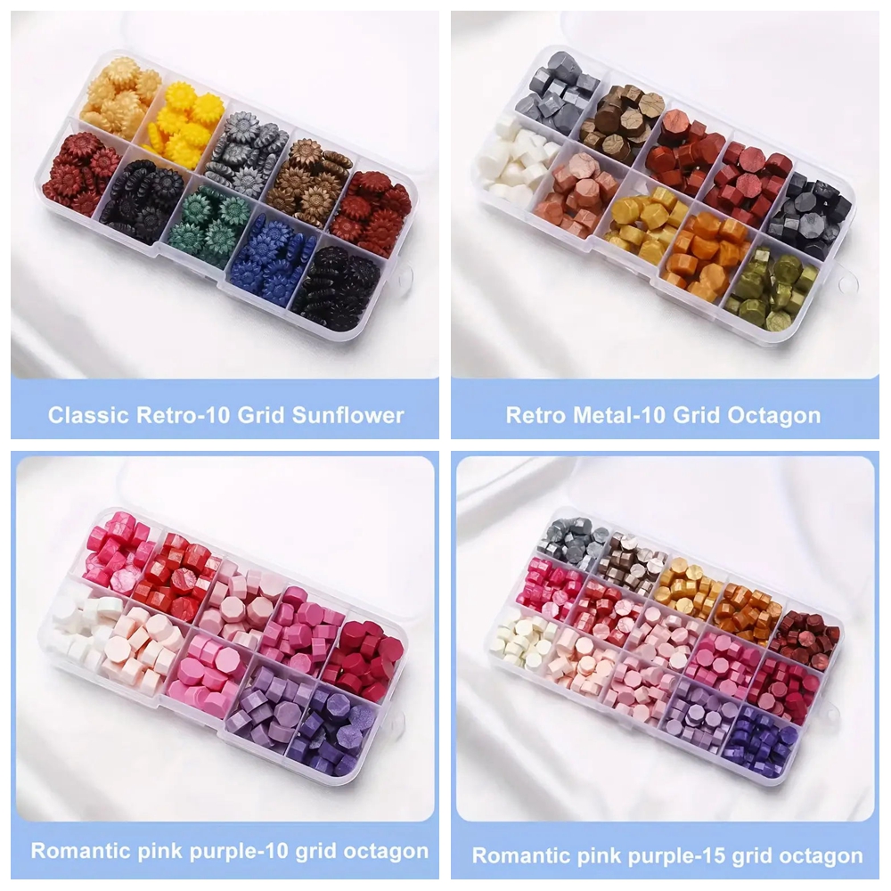 200Pcs Box Sealing Wax Beads,  - Wax Seal Letter Kit บทวิจารณ์และราคา