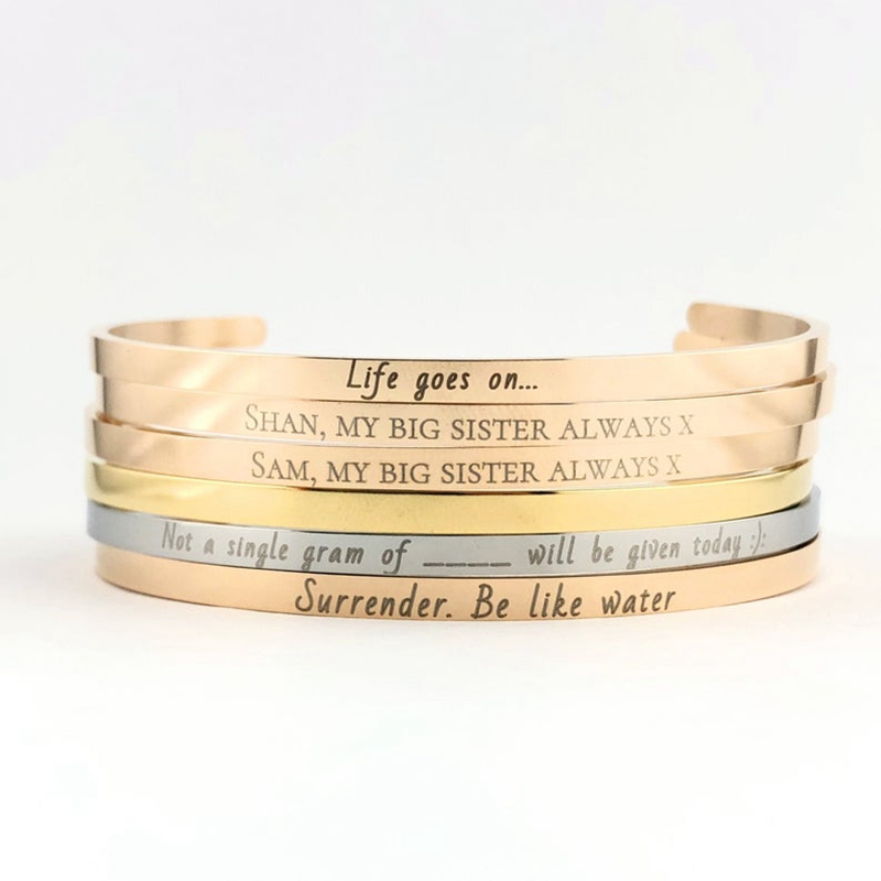 4mm Customized Personality Eng - Coordinates Bracelet บทวิจารณ์และราคา