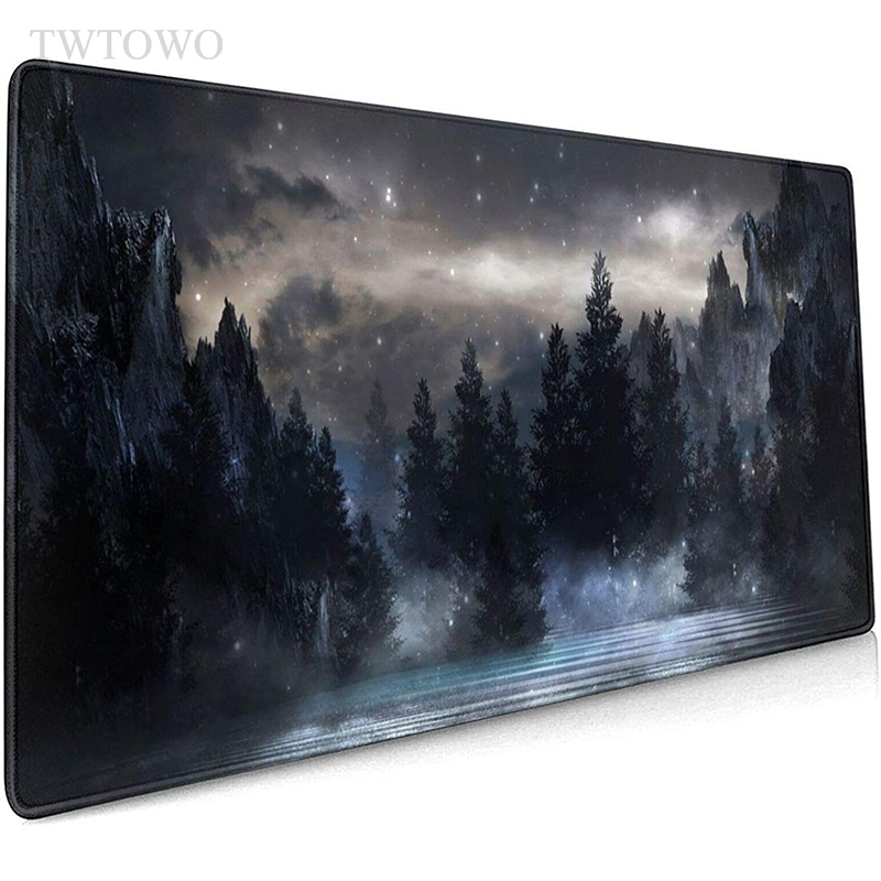 Black Night Sky Mountain Fores - Custom Night Sky บทวิจารณ์และราคา