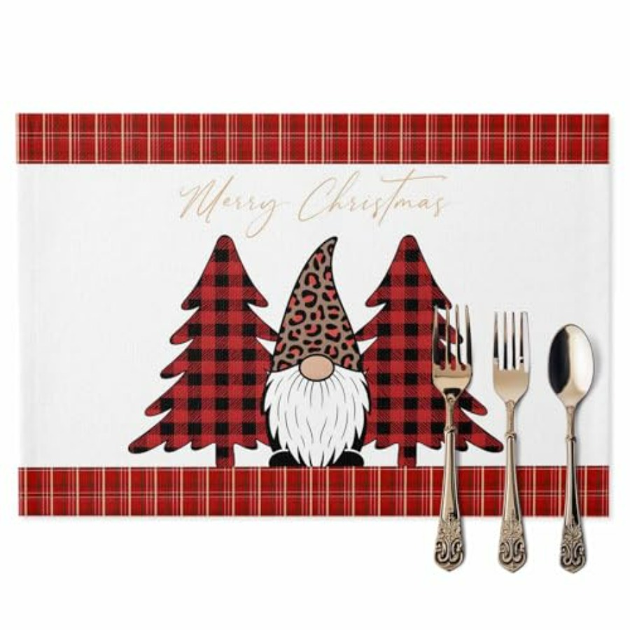 Set of 4 Winter Christmas Tree - Family Tree Print บทวิจารณ์และราคา