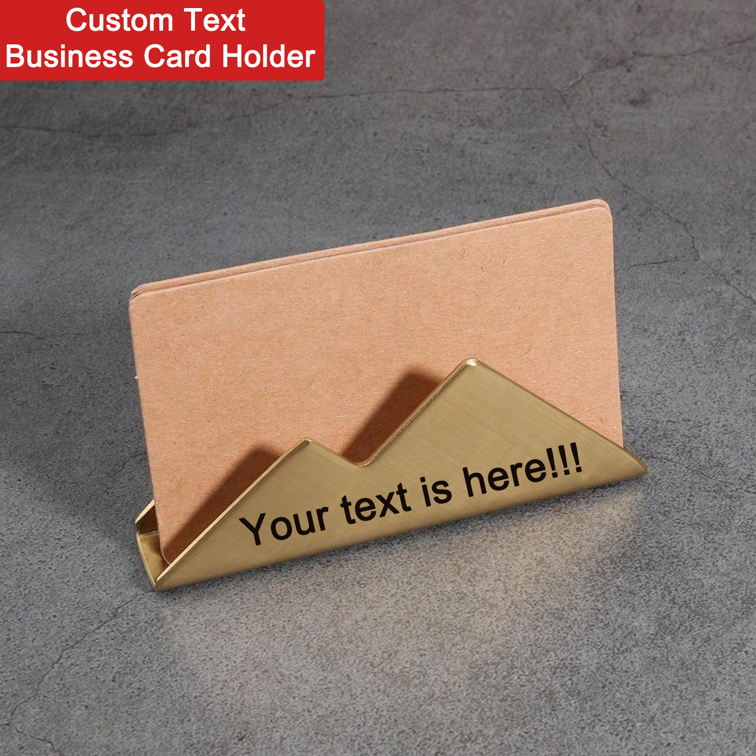 Custom Name Business Card Hold - Personalized Name Box บทวิจารณ์และราคา