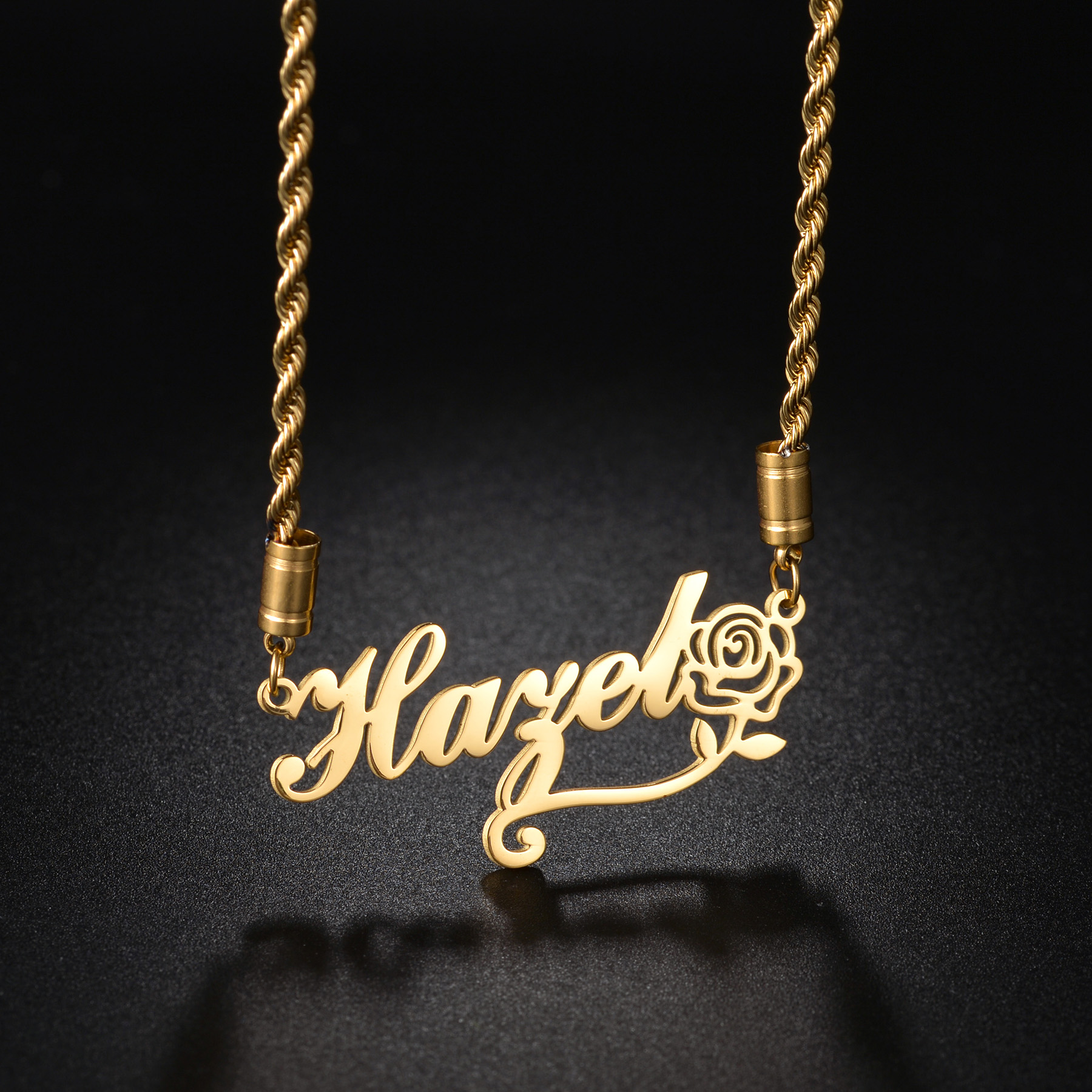 Atoztide Personalized Custom N - Birth Flower Necklace บทวิจารณ์และราคา