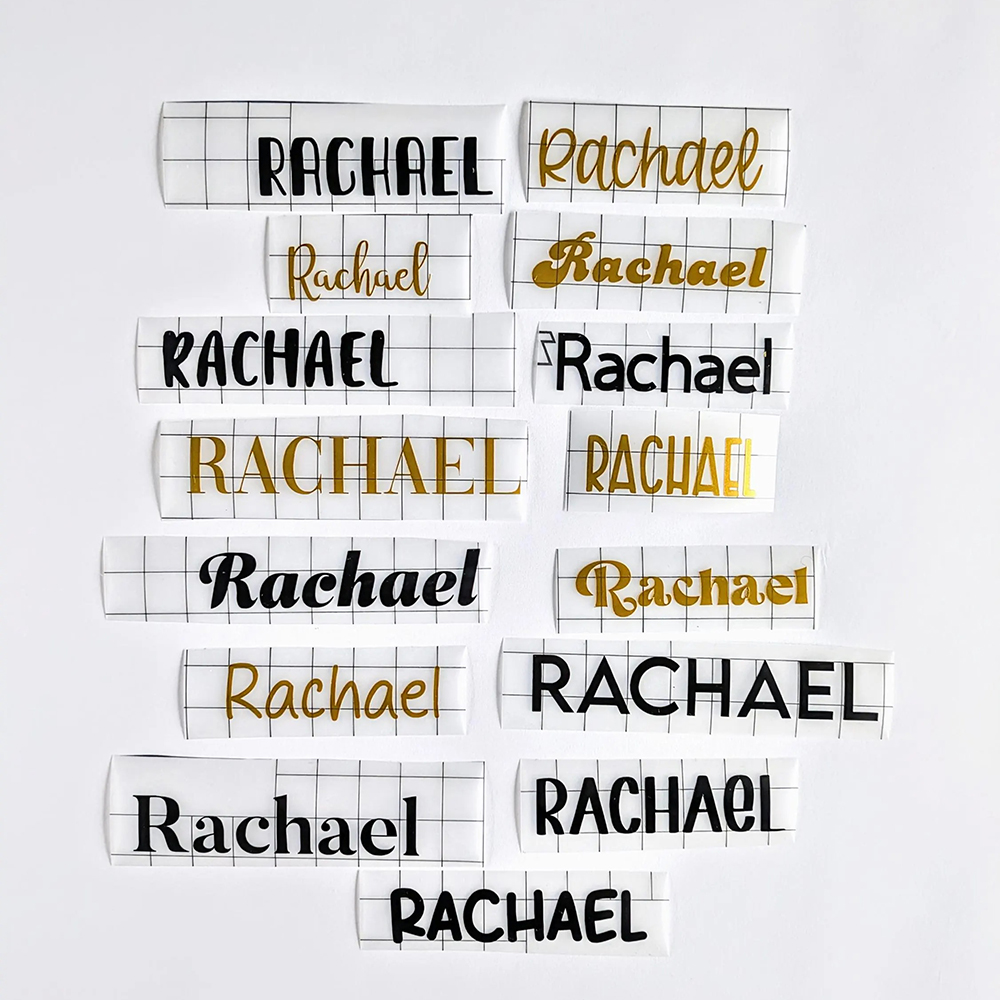 Personalized Name Vinyl Decals - Personalised Candle Label บทวิจารณ์และราคา