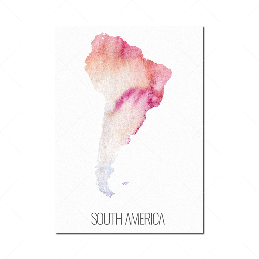 6 continent poster set, North  - Custom Star Map บทวิจารณ์และราคา