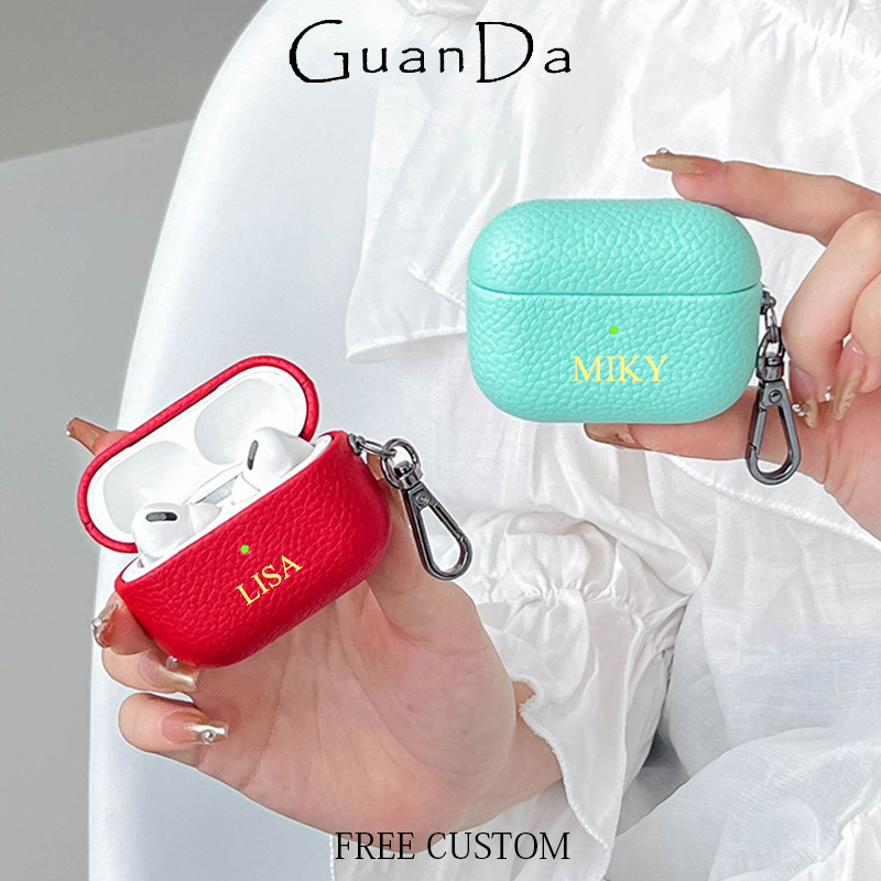 Fashion Cute Mini DIY Earphone - Monogram Keychain Leather บทวิจารณ์และราคา