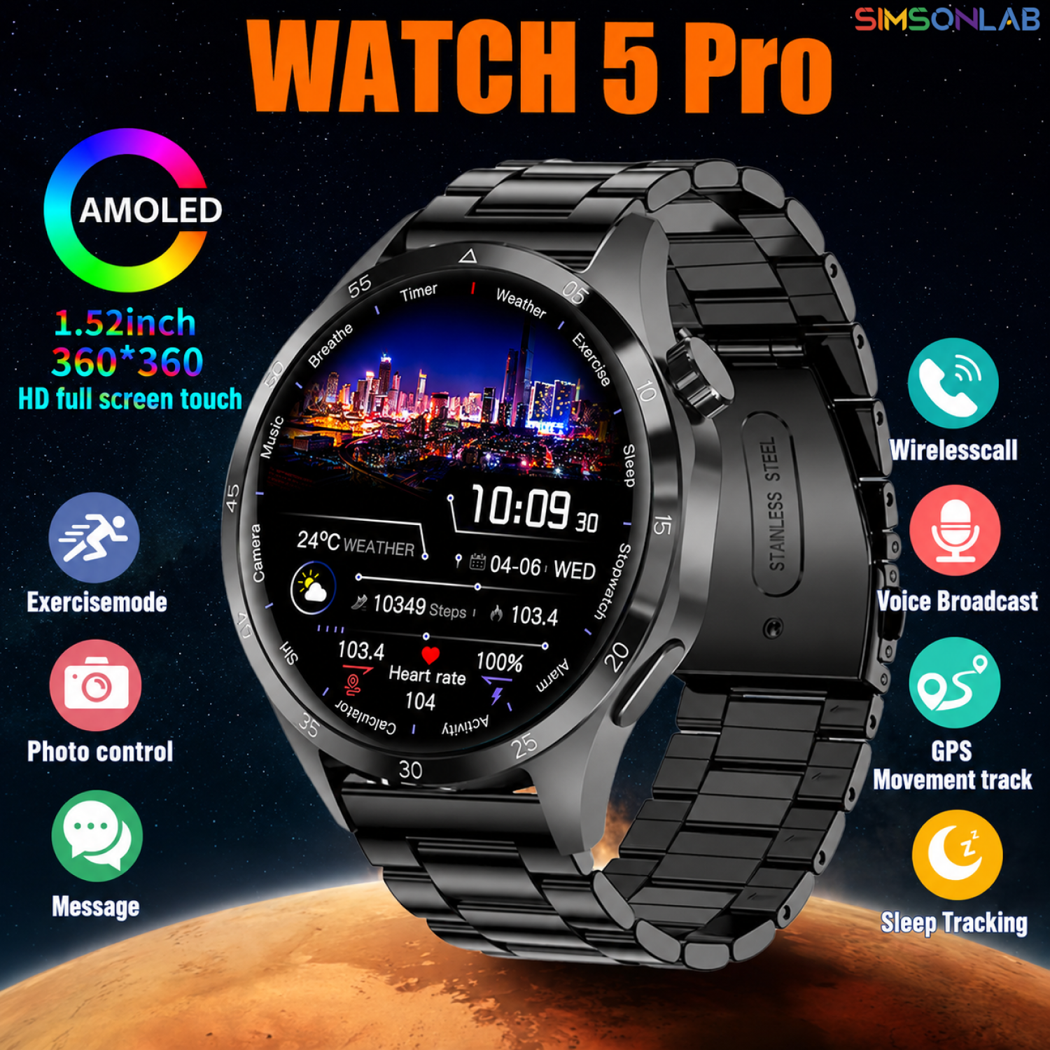 2026 Watch 5 Pro GPS Track Com - Custom Photo Book บทวิจารณ์และราคา