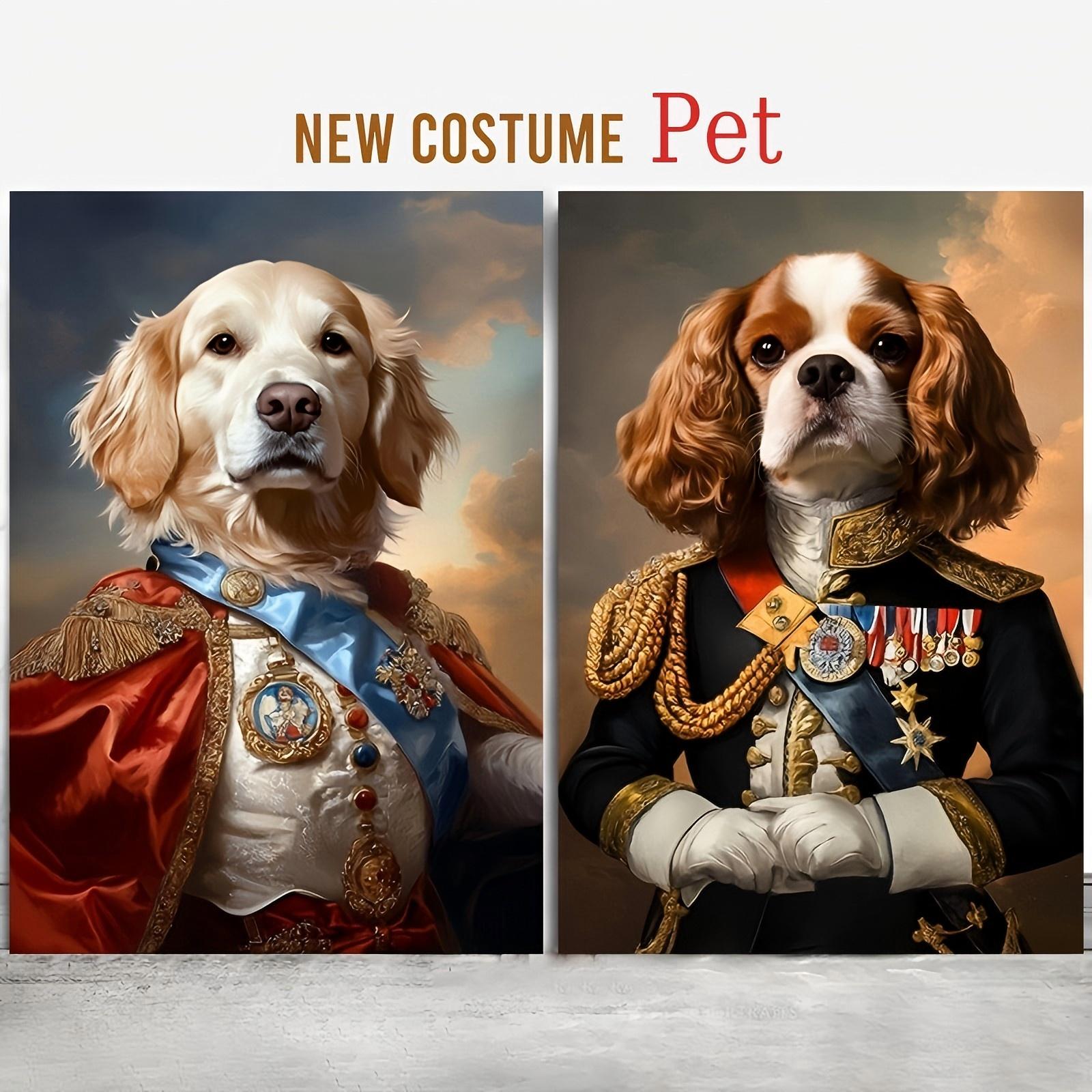 1PC 2D Flat Metal Tin Sign Cus - Pet Portrait Custom บทวิจารณ์และราคา