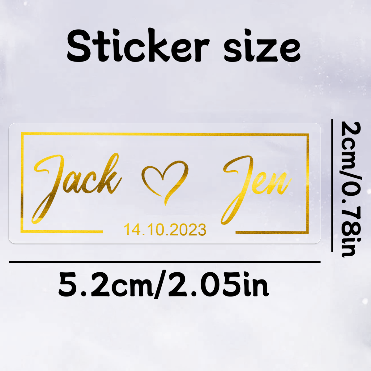 30-240pcs Custom Gold Stamping - Personalised Candle Label บทวิจารณ์และราคา
