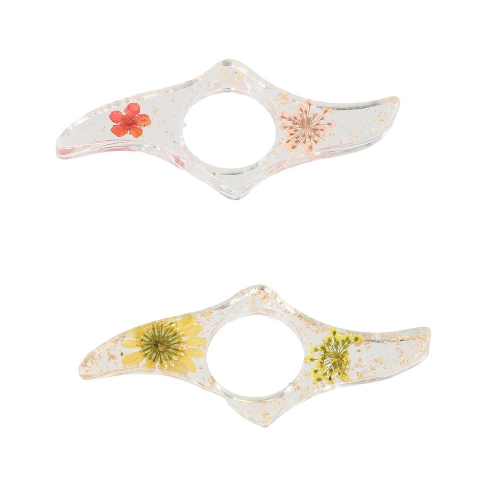 Book Accessories Acrylic Thumb - Dried Flower Bookmark บทวิจารณ์และราคา