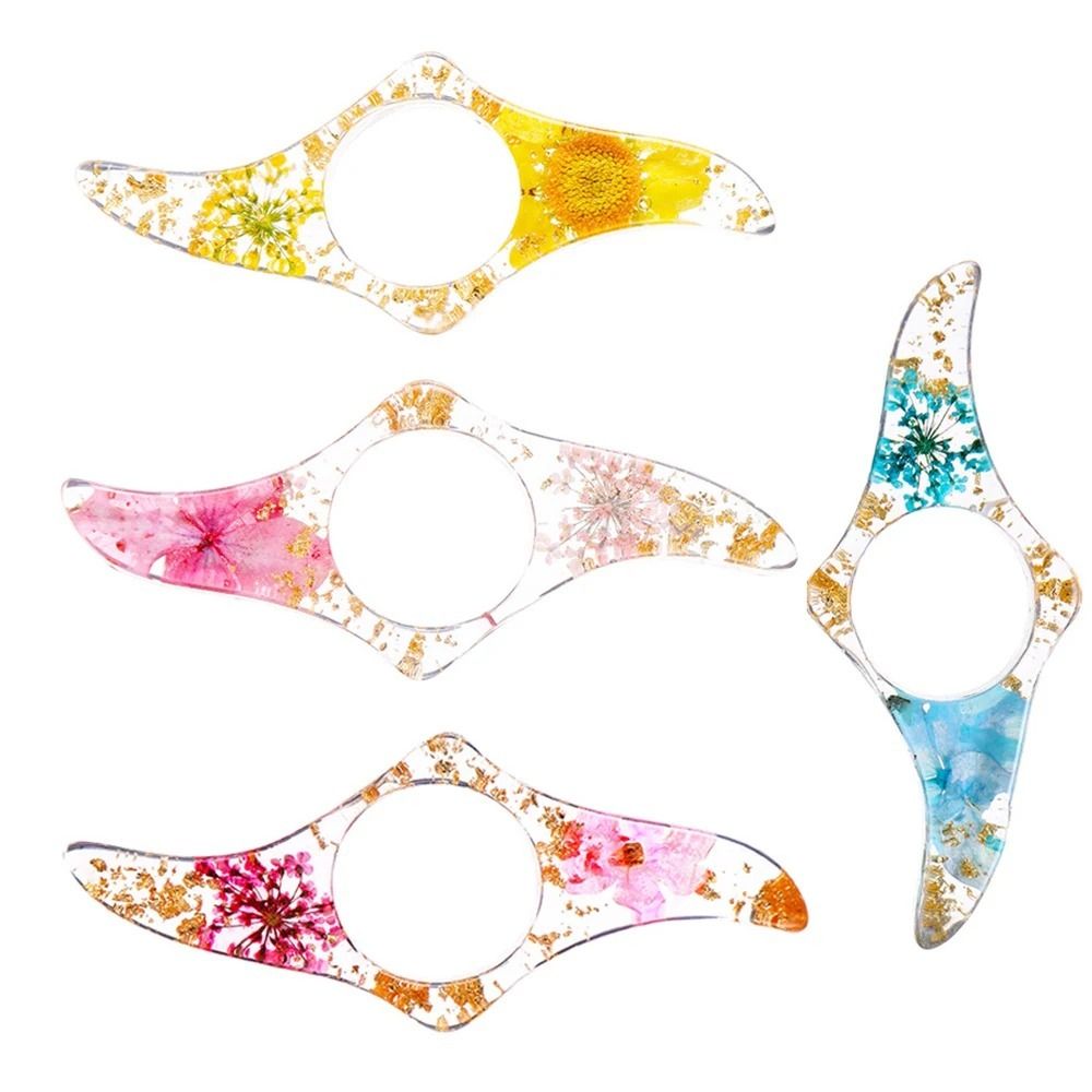 Book Accessories Acrylic Thumb - Dried Flower Bookmark บทวิจารณ์และราคา