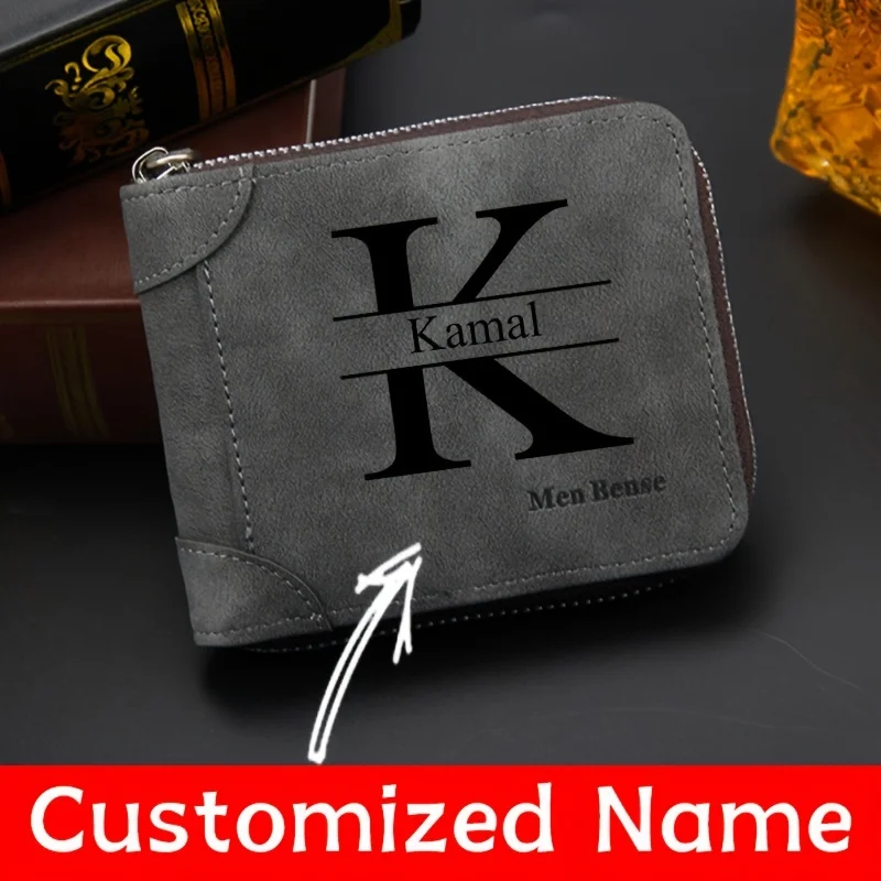 Customized Name Men's Wallet F - Personalized Name Box บทวิจารณ์และราคา