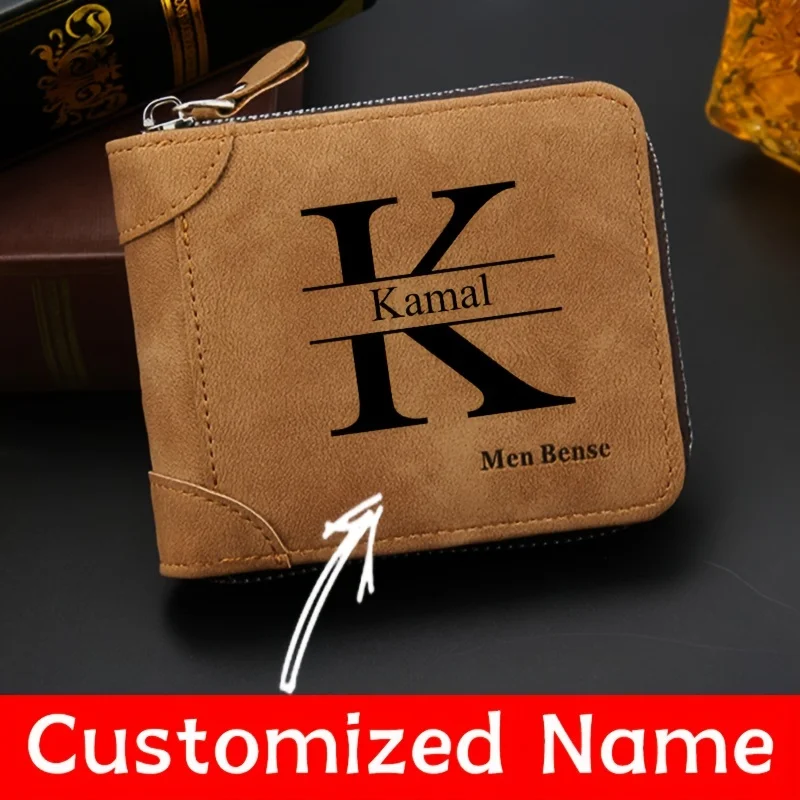Customized Name Men's Wallet F - Personalized Name Box บทวิจารณ์และราคา