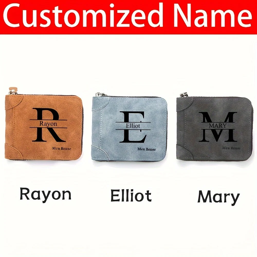 Customized Name Men's Wallet F - Personalized Name Box บทวิจารณ์และราคา
