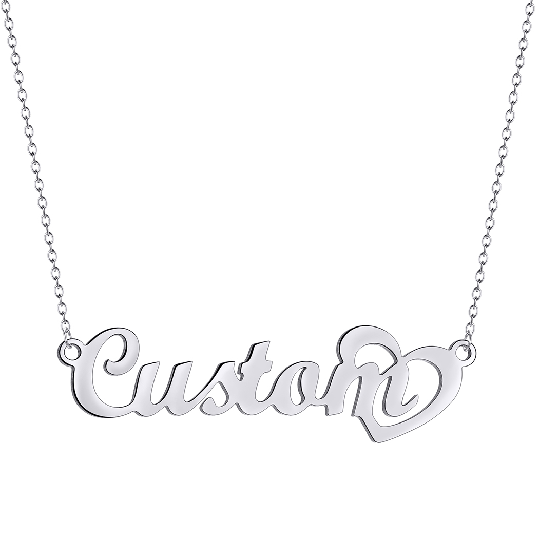Customized Name Necklace with  - Name Necklace Custom บทวิจารณ์และราคา