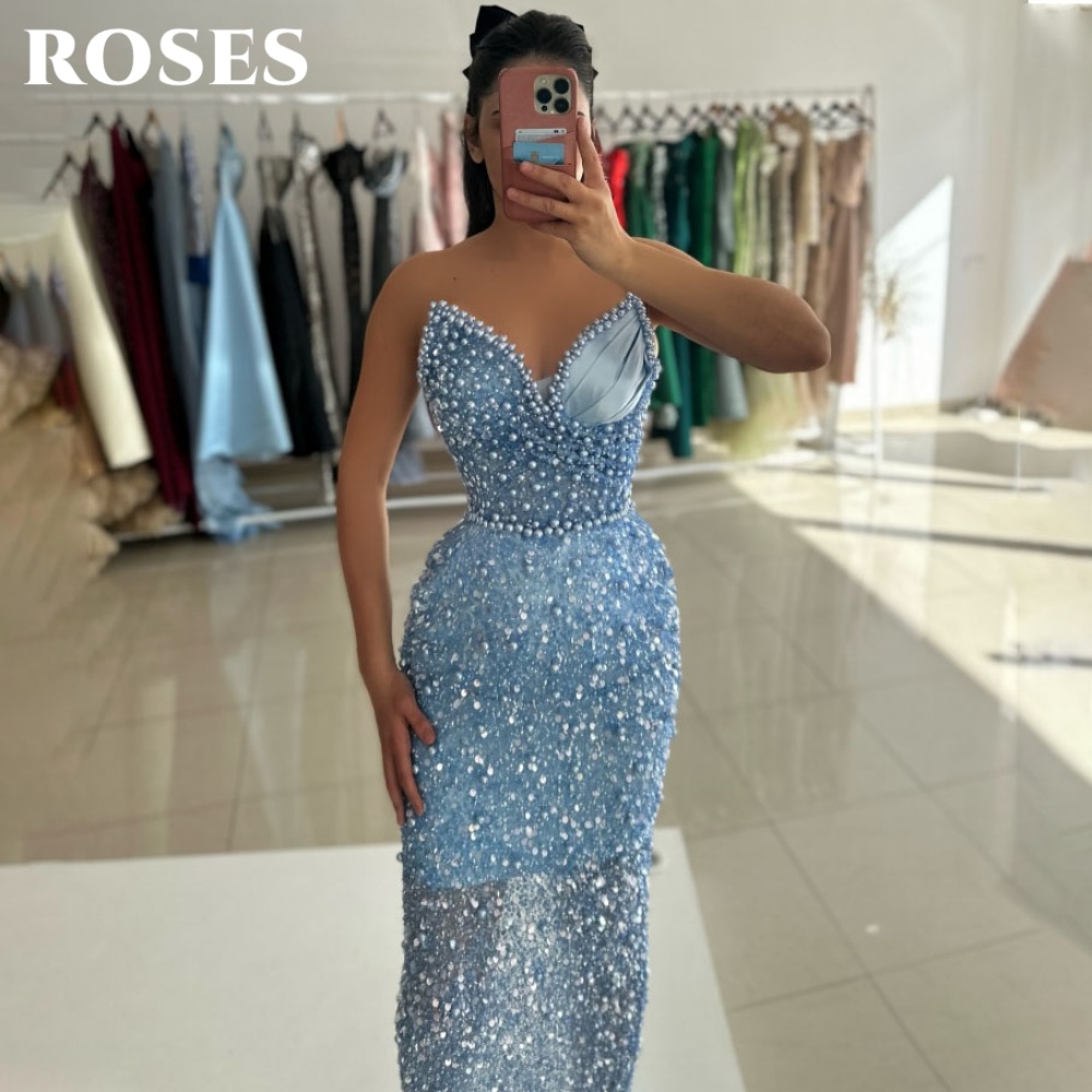 ROSES Sky Blue Glamorous Party - Custom Night Sky บทวิจารณ์และราคา