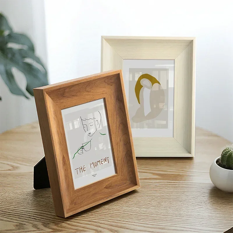 Wooden Photo Frame 5/6/7/8/10  - Engraved Wood Frame บทวิจารณ์และราคา