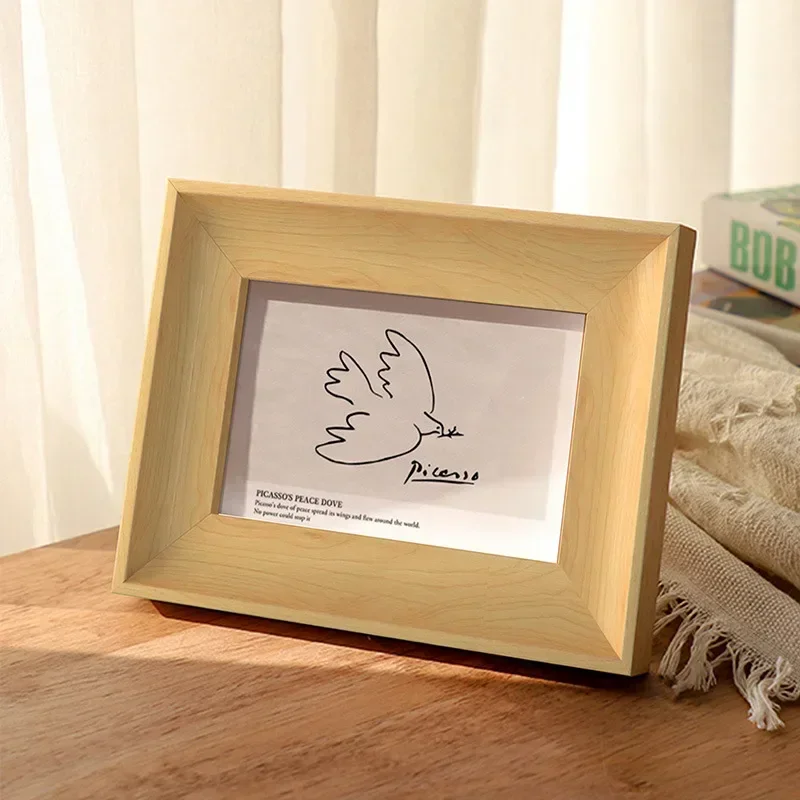 Wooden Photo Frame 5/6/7/8/10  - Engraved Wood Frame บทวิจารณ์และราคา