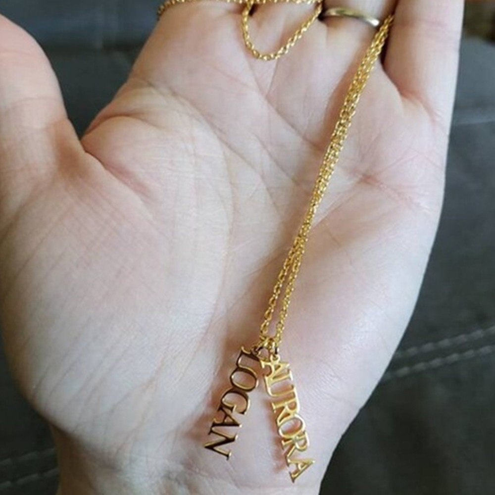 Custom Multiple Name Necklace  - Birth Flower Necklace บทวิจารณ์และราคา